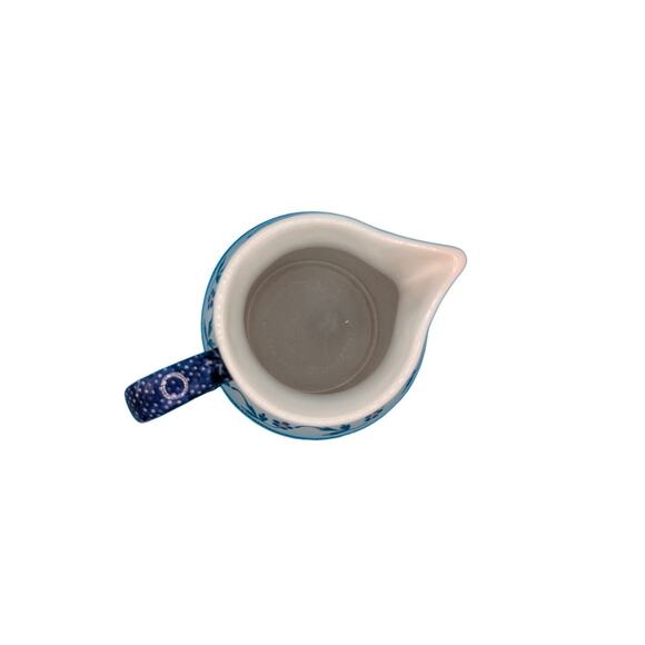 Polish Pottery Manufaktura Boleslawiec Milk Pitcher Authentic Vintage Handmade - Picture 4 of 8